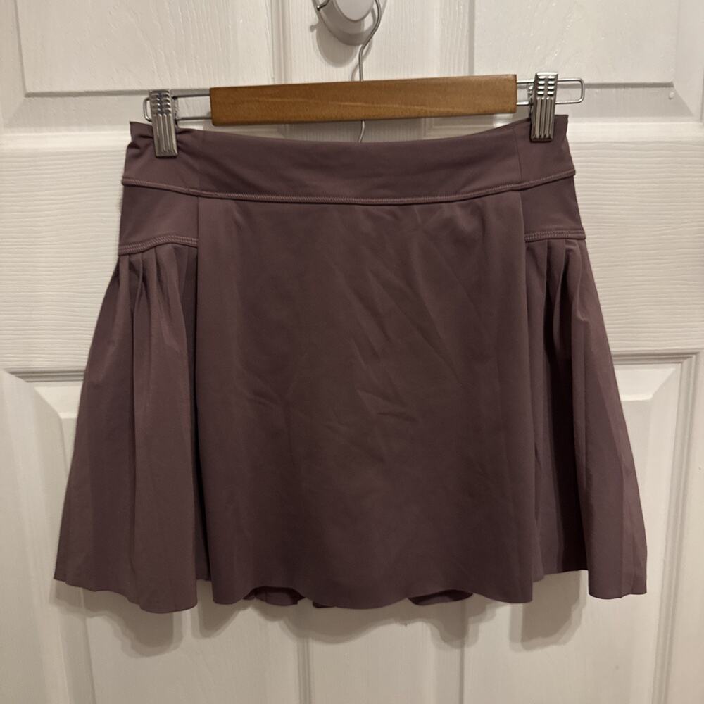 Athleta‎ Women’s Advantage Skort Pleat Mauve Purple Size XS 15 In